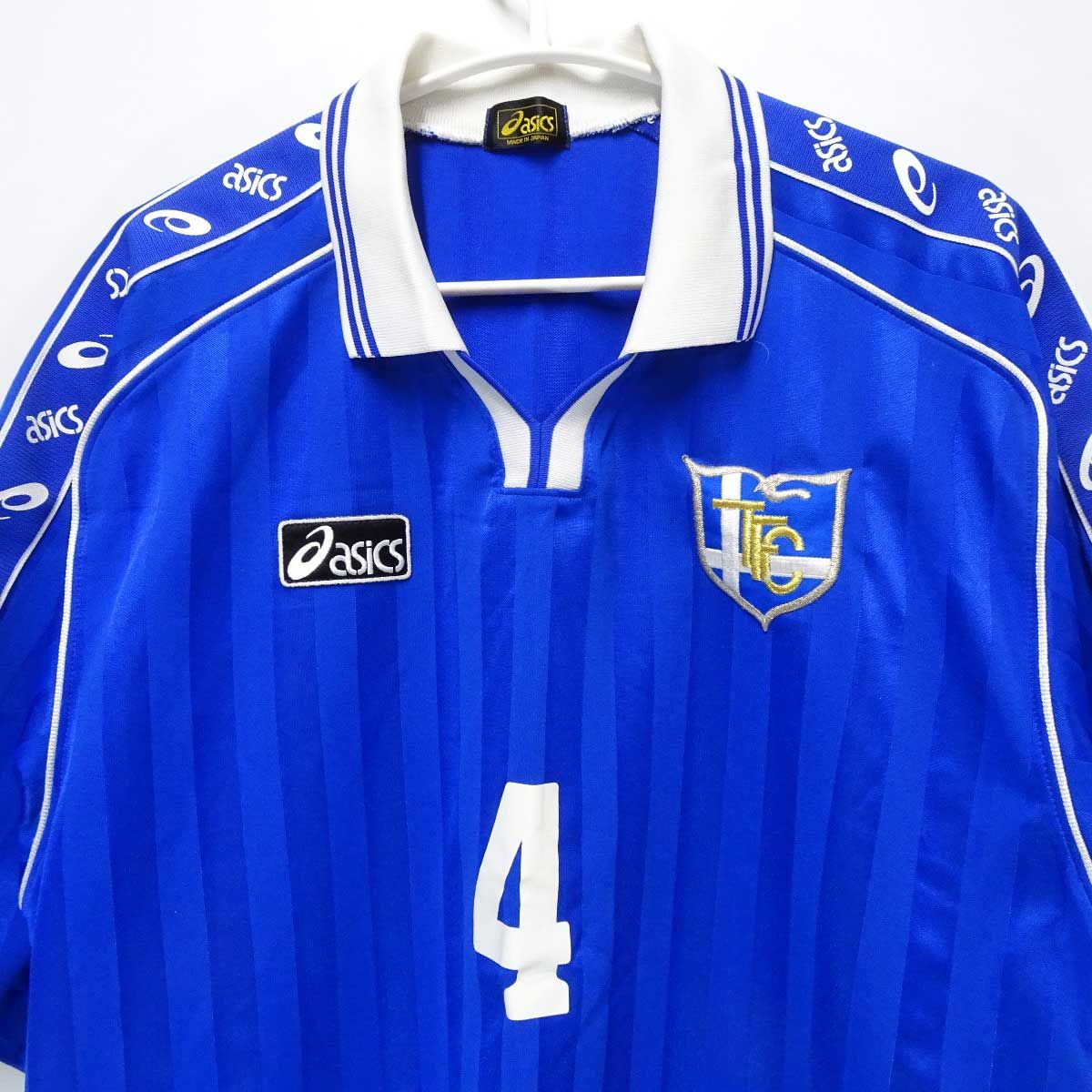 東海大学 サッカー部 ユニフォーム アウェイ 半袖 #4 XO メンズ