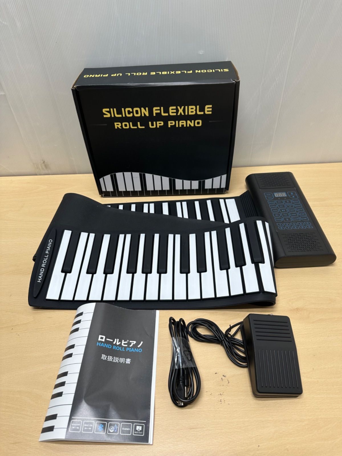 🎹SILICON FLEXIBLE ROLL UP PIANO 61鍵盤 シリコン フレキシブル