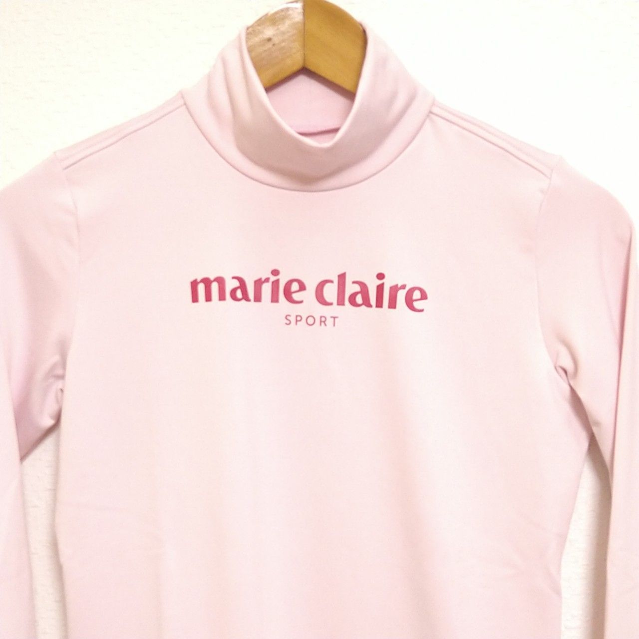 新品 タグ付き◎【marie claire】マリクレール ハイネック カットソー