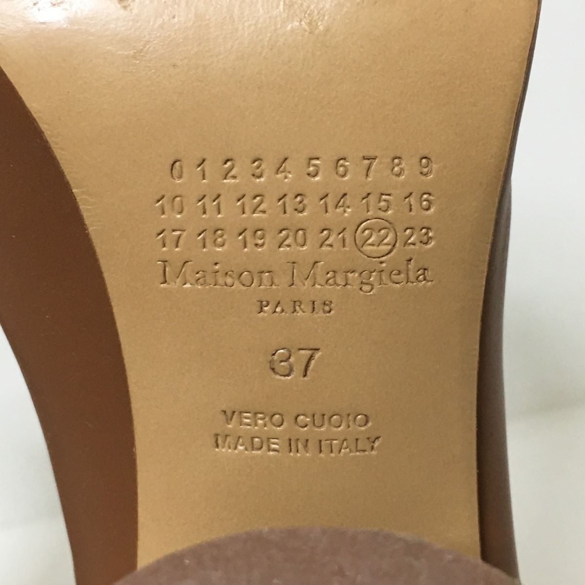 Maison Margiela(メゾンマルジェラ) ショートブーツ 37 レディース - ダークブラウン タビ レザー