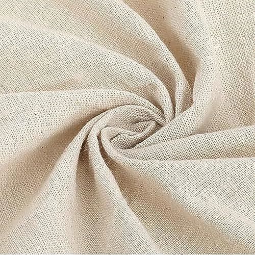 青ベージュ綿麻カーテン生地4m 洗いをかけた 25/1番手 麻100%