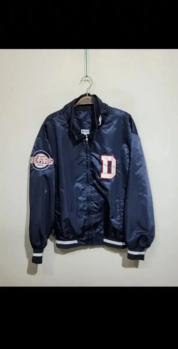 100 斗山ベアーズ スタジャン ネイビー スタジアム ジャケット