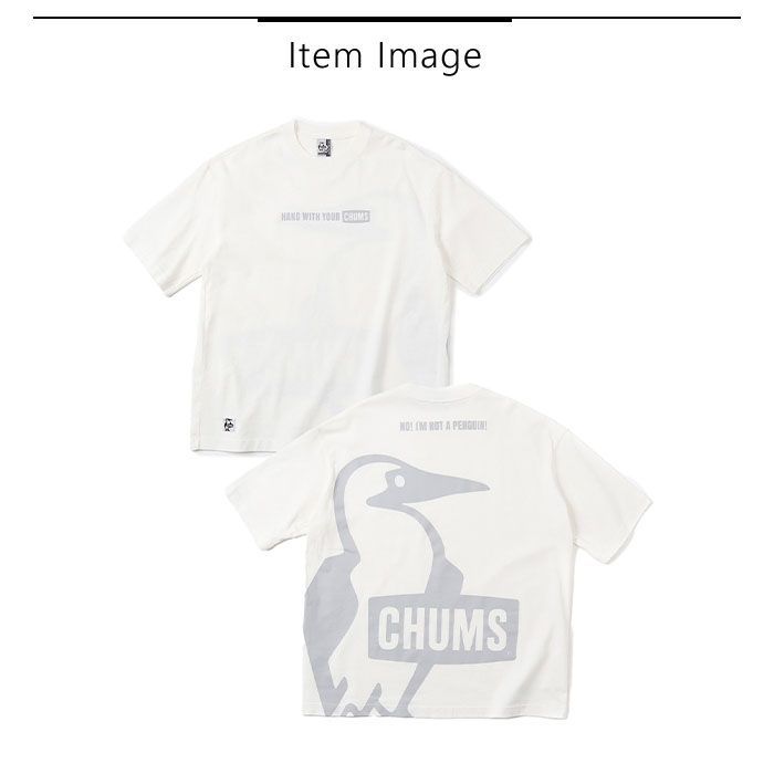 CHUMS チャムス 半袖 Tシャツ トップス オーバーサイズド