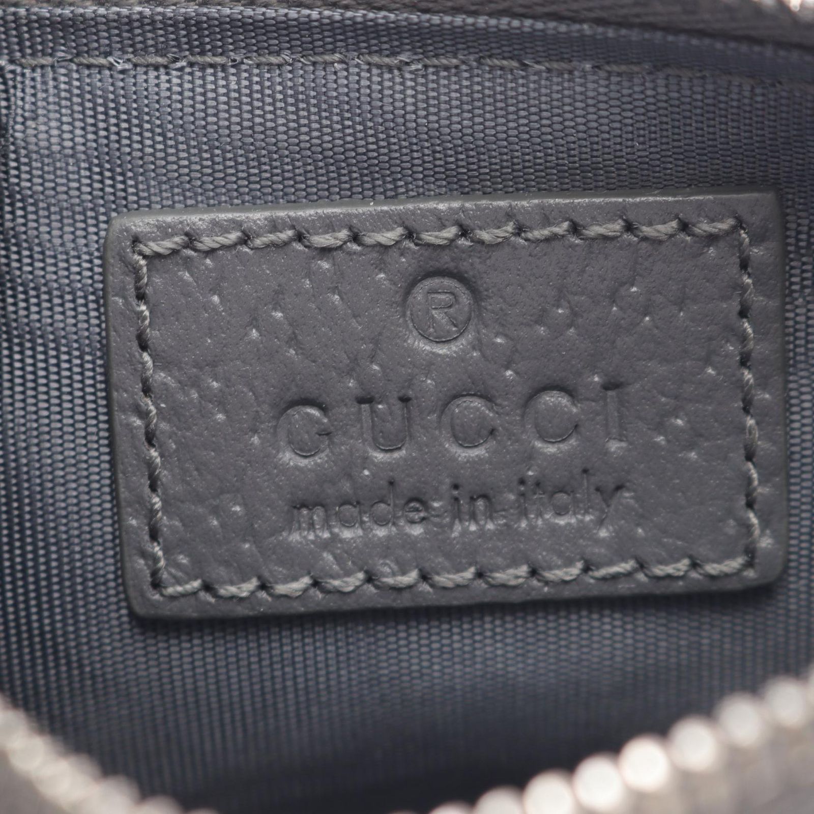 箱等ありGucci グッチ コインケース GGスプリーム ウルフ ミケーレ期 黒 GUCCI グッチ コインケース 小銭入れ ウルフGGスプリーム