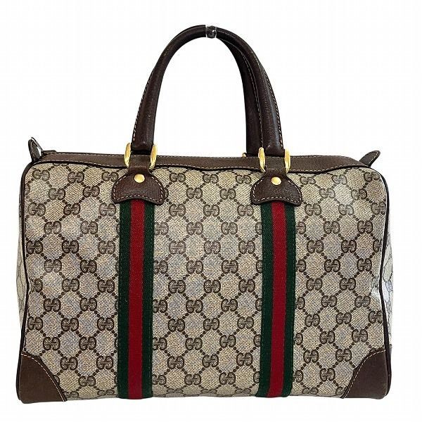 グッチ GUCCI グッチ GUCCI シェリーライン ミニボストン バッグ ハンドバッグ ユニセックス