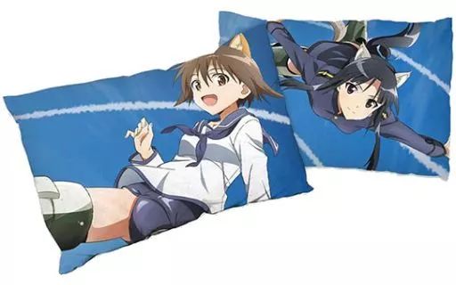 中古】抱き枕カバー・シーツ 宮藤芳佳＆服部静夏 まくらカバー 