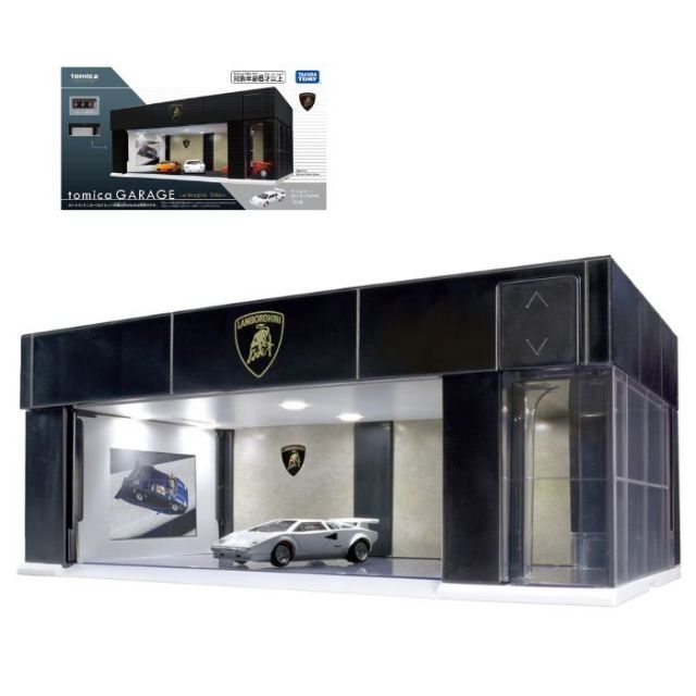 O タカラトミー トミカ tomica GARAGE Lamborghini Edition 車