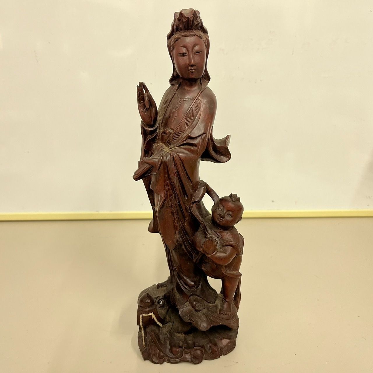 木製 木彫り 彫刻 仏像 - メルカリ
