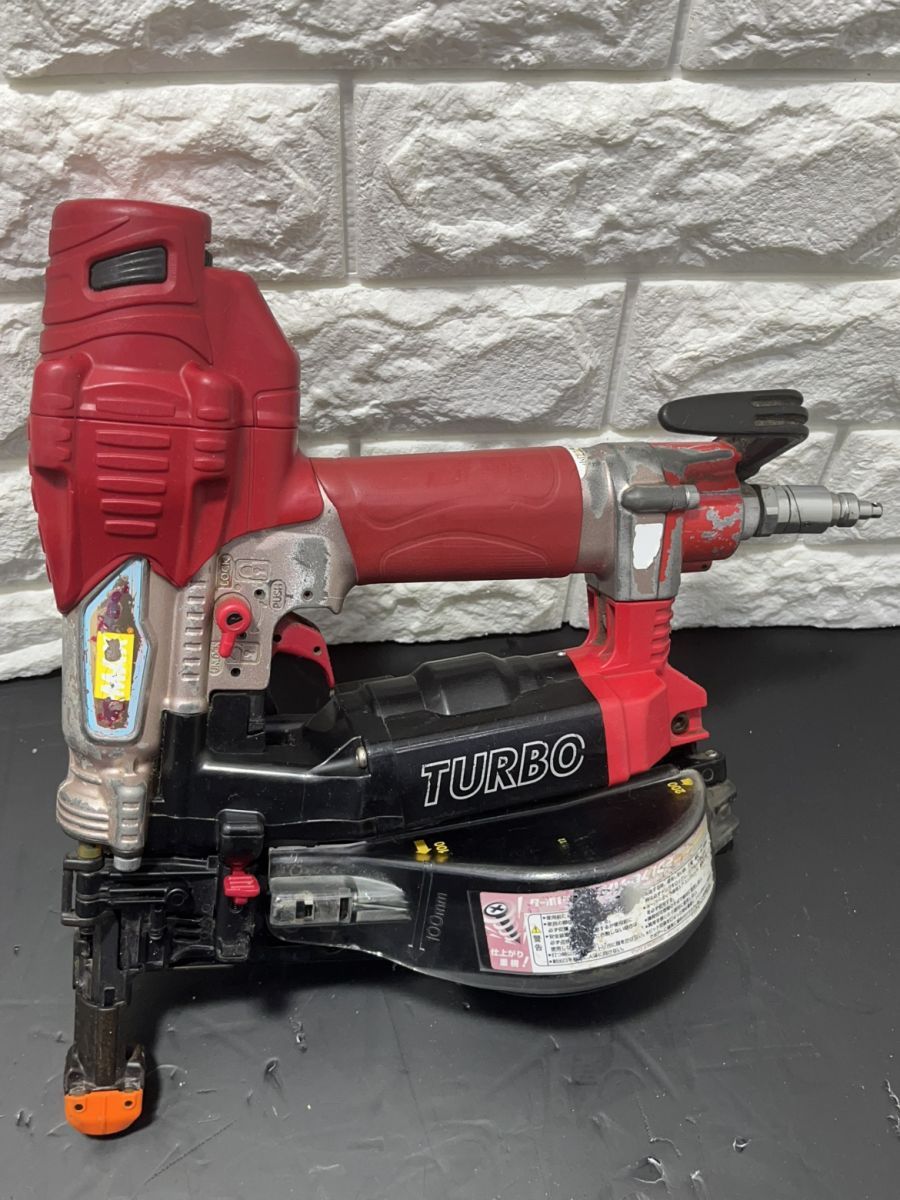 MAX HV-R41Q2高圧釘打ち機 保護メガネ オイル 説明書 ケース付き