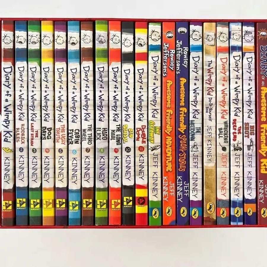 英語絵本 新品 21冊 セットDiary Of A Wimpy Kid子供大好き