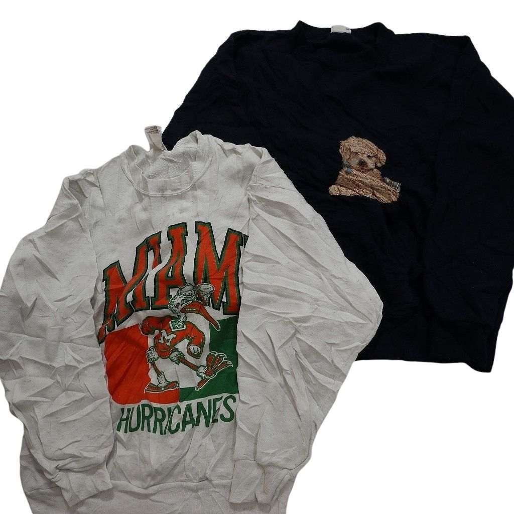 古着卸 まとめ売り USA製 スウェット 8枚セット (メンズ L /XL