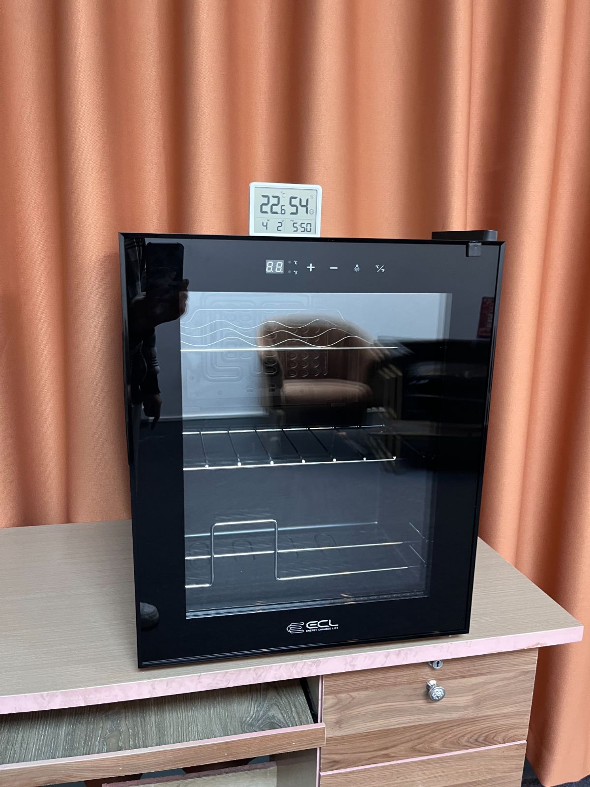 ワインセラー コンプレッサー式 小型 ECL 15本収納 シャンパン