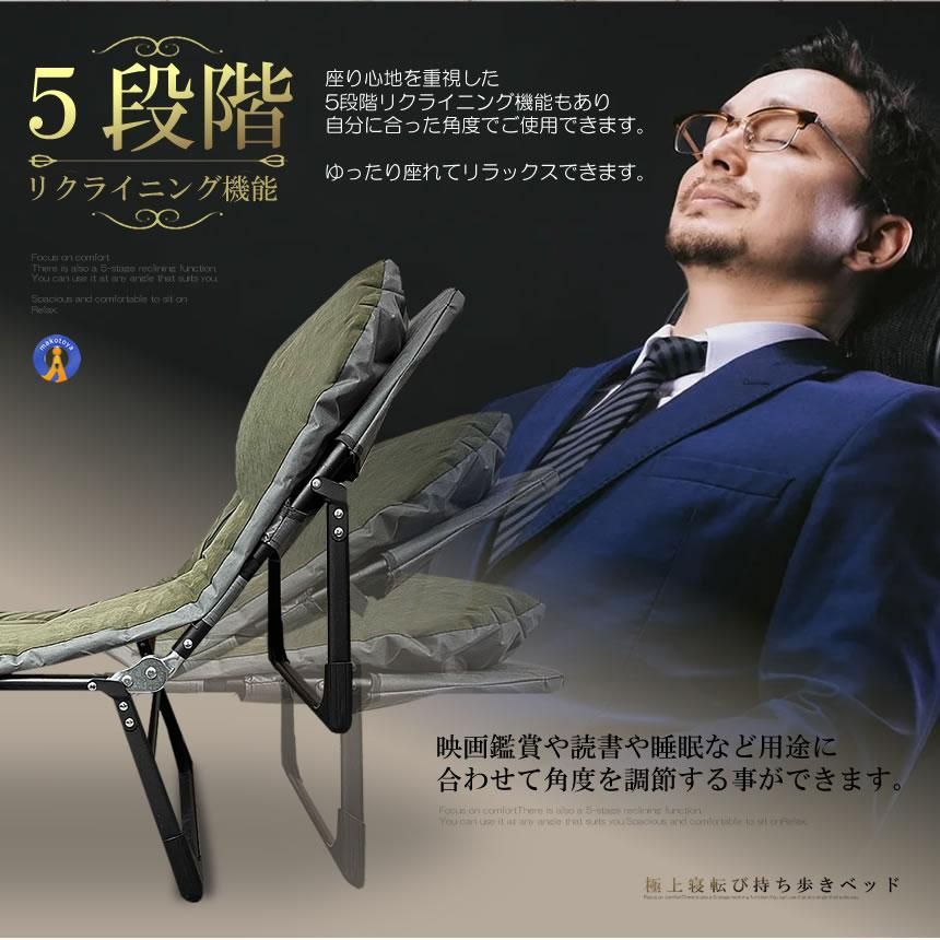 ☆クーポン配布中☆ 2個セット ベッド 折りたたみベッド