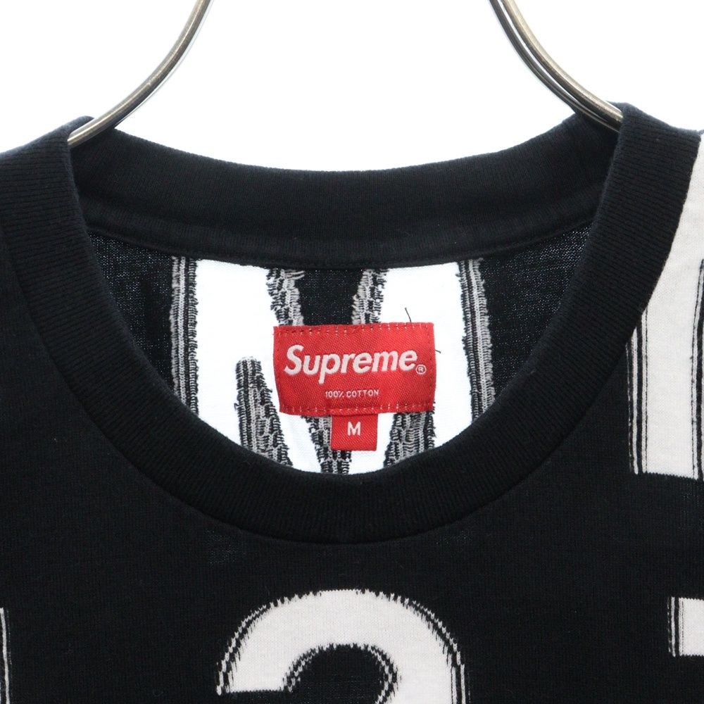 21SS Supreme インターシャ スペルアウト Tシャツ Sサイズ SUPREME (シュプリーム) 21SS Intarsia Spellout S/S Top