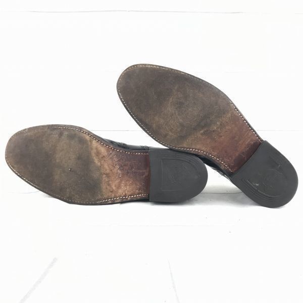 THE FLORSHEIM フローシャイム ヴィンテージ ウィングチップ 希少 【FLORSHEIM】フローシャイム ケンムール 筆記体ロゴ 緑枠