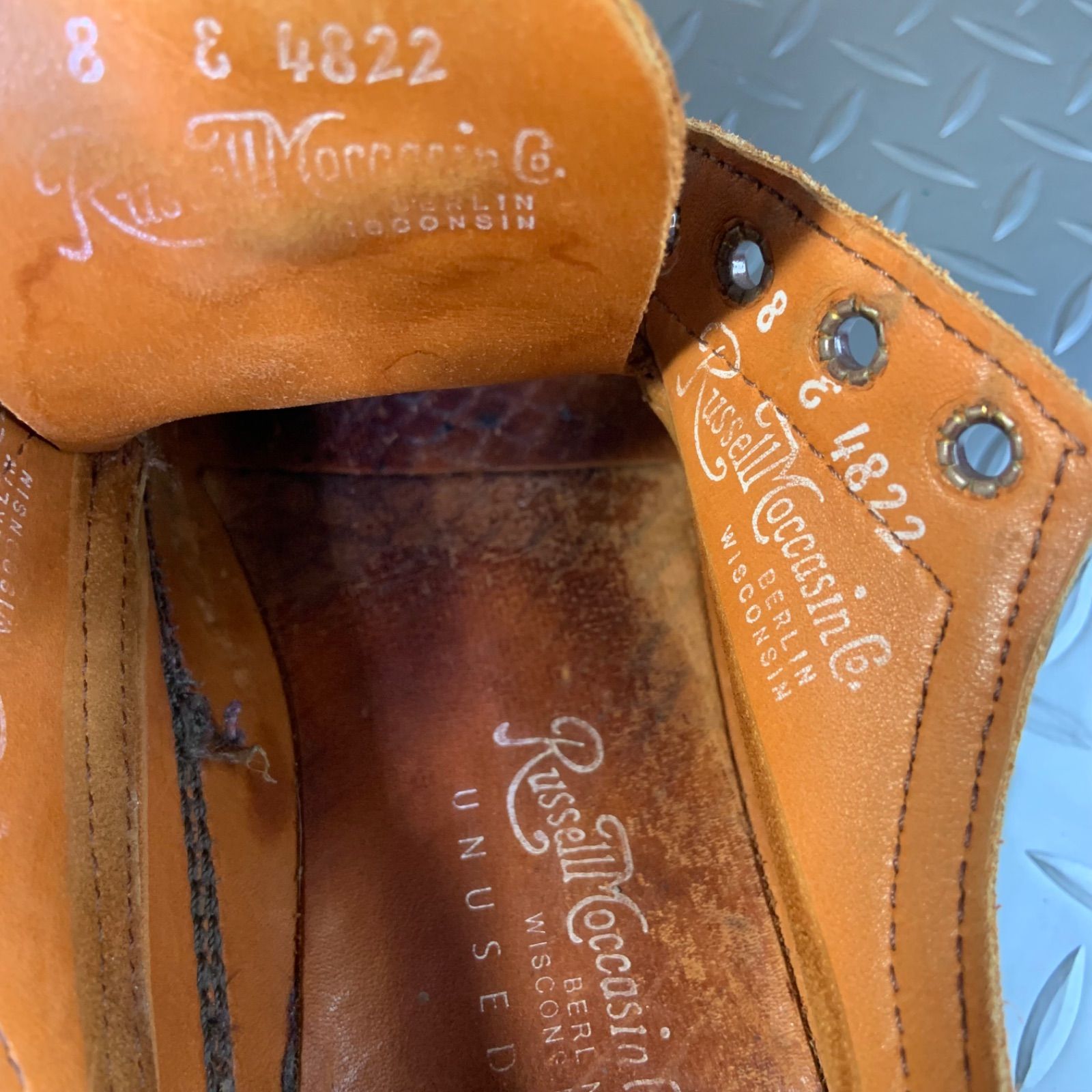 ラッセルモカシン RUSSELL MOCCASIN × UNUSED 8 RUSSELL MOCCASIN ラッセルモカシン COUNTRY OXFORD SPECIAL EDITION