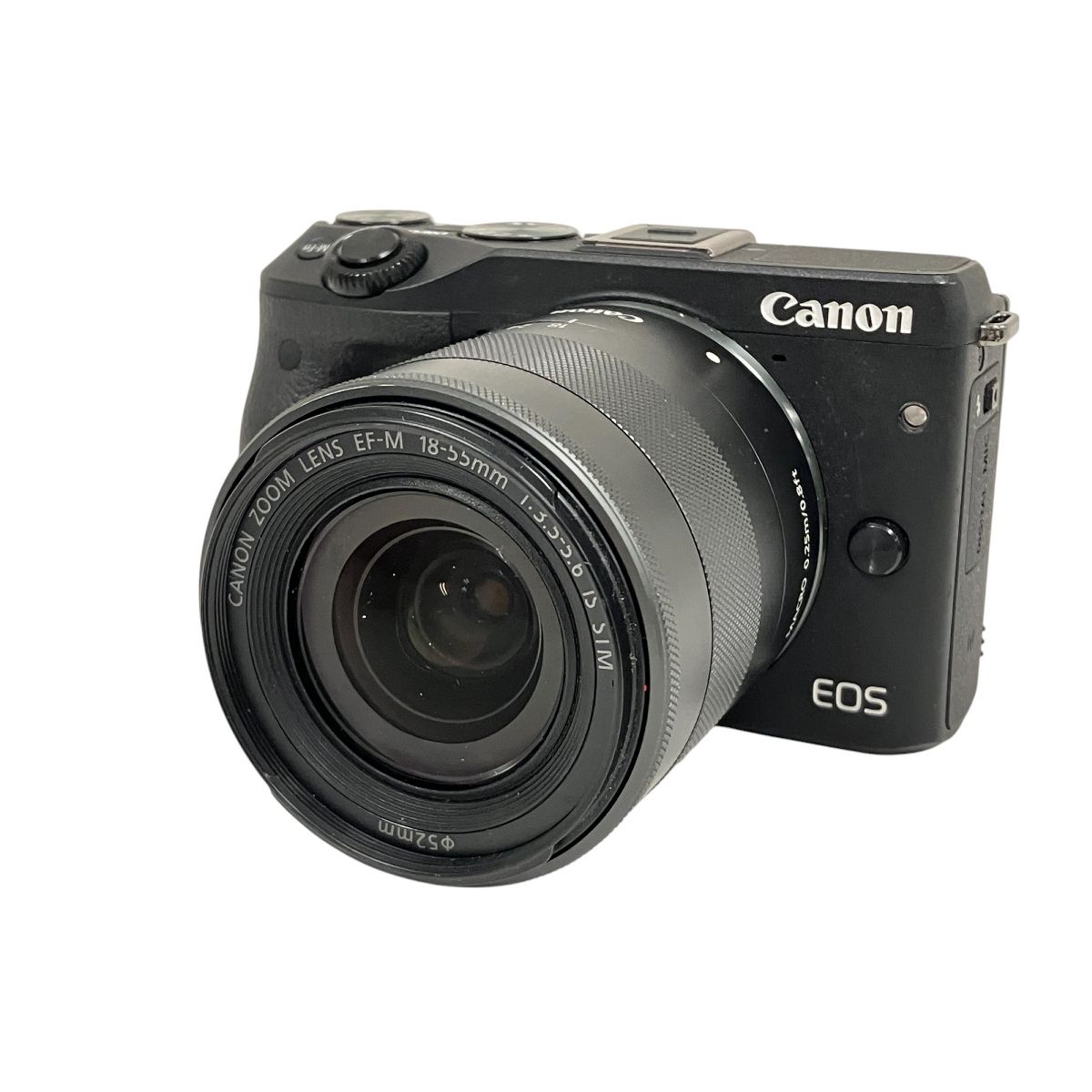 Canon EOS M3 ダブルズームキット ミラーレス一眼 標準 望遠レンズ キャノン O9984470
