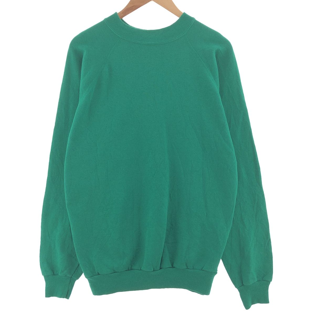 古着 90年代 ヘインズ Hanes Pannill ラグランスリーブ 無地 ブランクスウェットシャツ トレーナー USA製 メンズXXL/taa003453