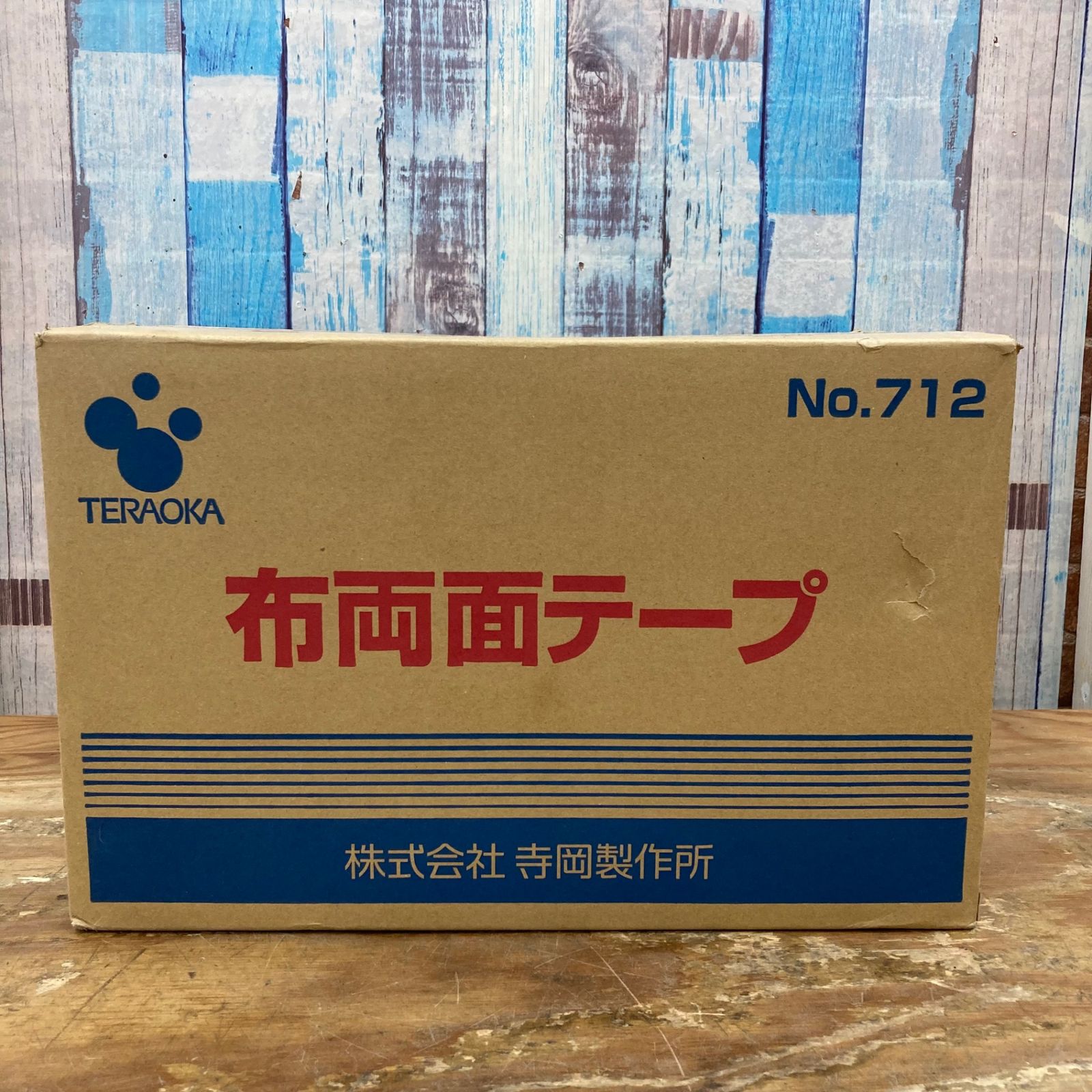 寺岡製作所 No.712 布両面テープ 25mm×15ｍ 60巻 柏店