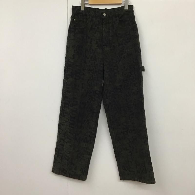MARCJACOBS マークジェイコブス パンツ デニム ジーンズ 2S4RBT003D06 ディストレス モノグラム ジャカード オーバーサイズ ジーンズ