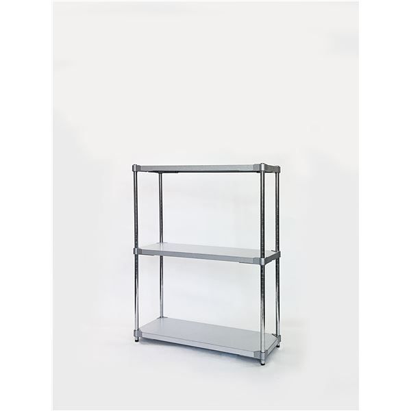 ガルバシェルフ35×90cm 6段・H210cm 組立式 収納棚 46×90cm 6段 H210cm 日本製 耐熱 耐食 長期耐久性 ガルバリウム