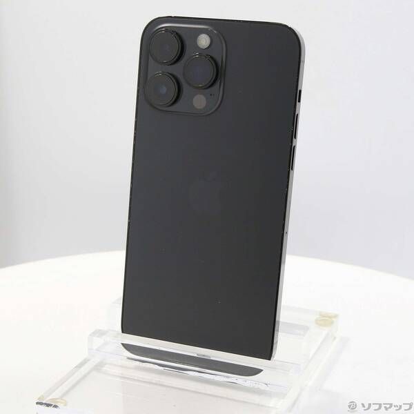 中古品〕 iPhone14 Pro Max 256GB スペースブラック MQ9A3J／A