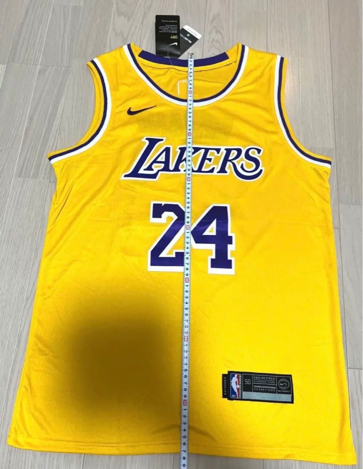 楽ギフ_包装】 新品、未使用 NBA ユニフォーム レイカーズ コービー