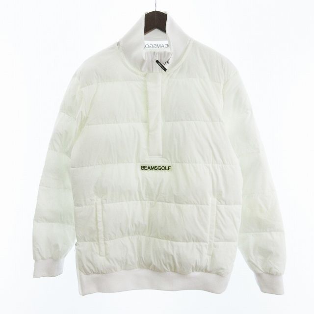 BEAMS GOLF ジャケット L ホワイト BEAMS GOLF ビームス ゴルフ L 白 ジャケット