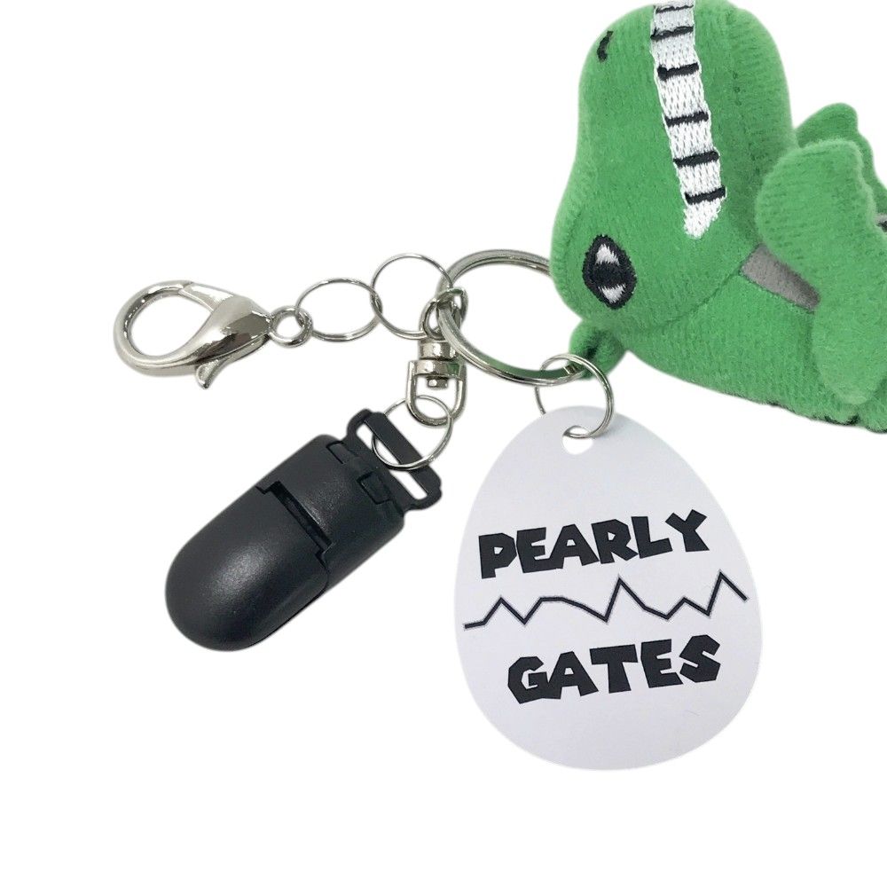PEARLY GATES パーリーゲイツ キーホルダー 恐竜 グリーン系