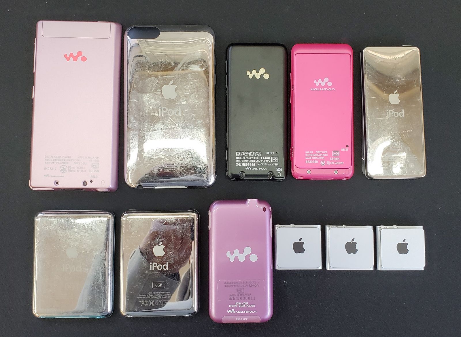 Apple iPod Sony まとめ売り 12台セット(ジャンク品) | ヤマダウェブコム