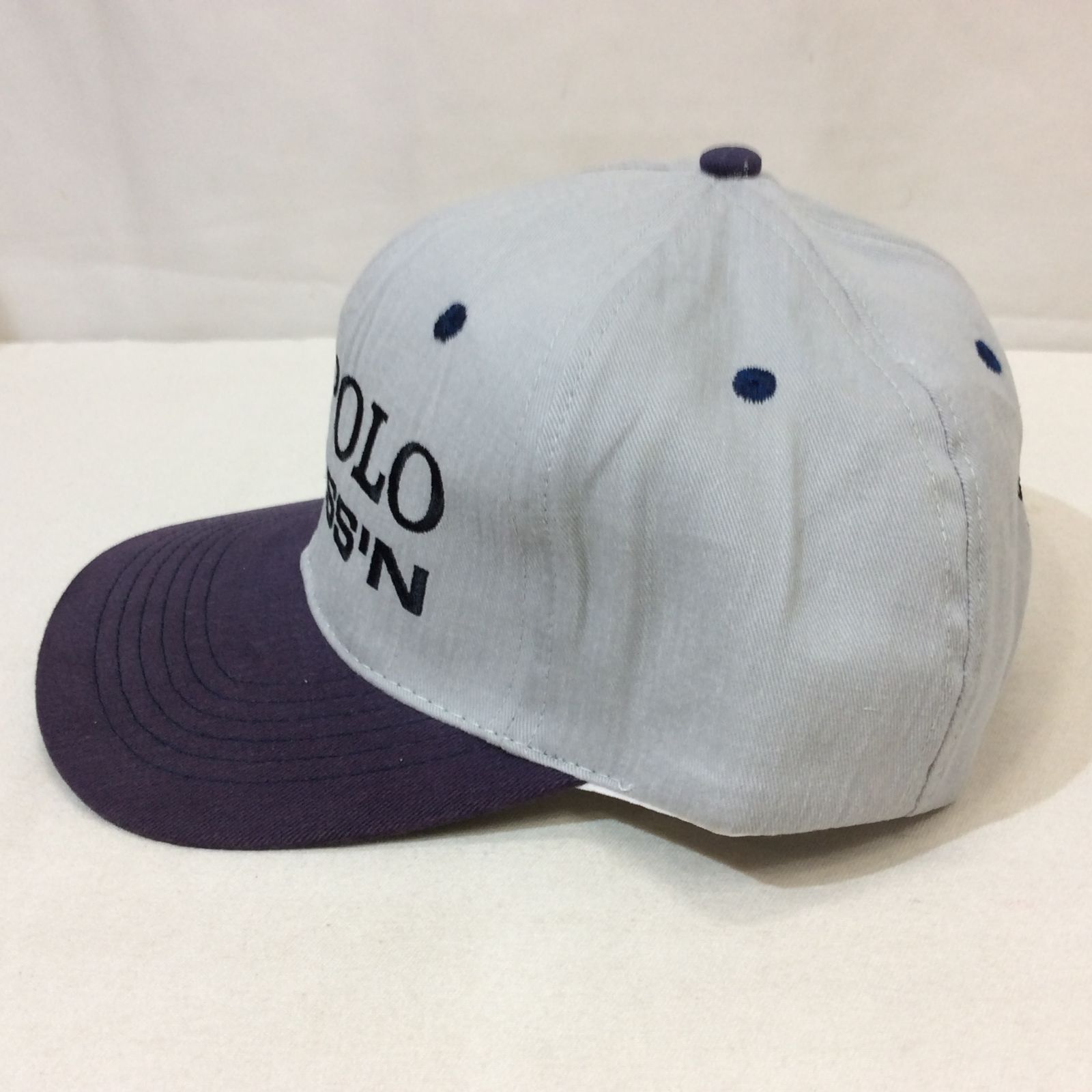 未使用☆US POLO ASS'N キャップ グレー系 ユーエスポロアッスン