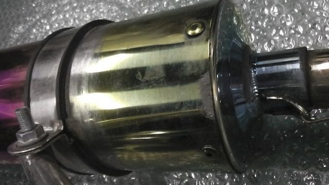ういらぶ。 ライブディオZX中期 AF35 の マフラー 社外 傷:#1712277767