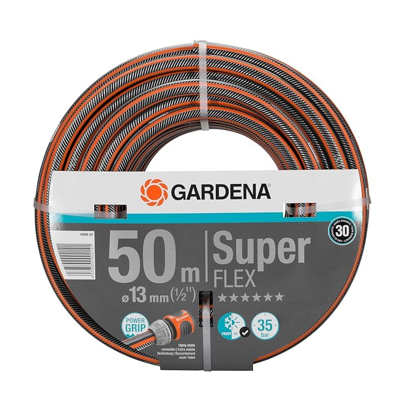 GARDENA ガルデナ ホース プレミアム SuperFLEX 13mm 1|2 長さ50m 18099-20 1