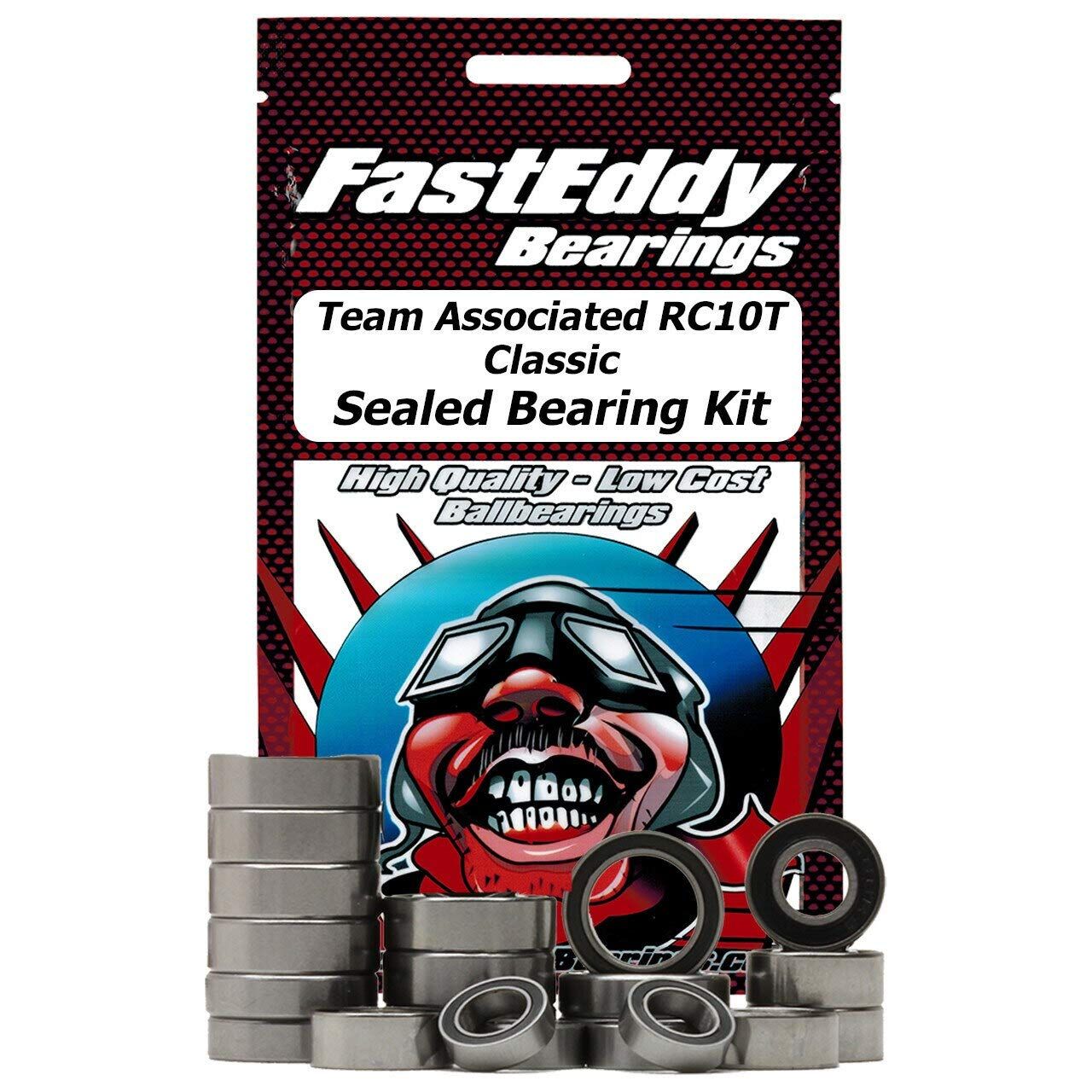 FastEddy ベアリング Team Associated RC10T クラシックシールドベアリングキット