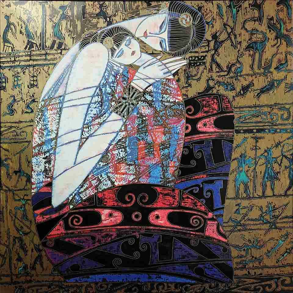 絵画 ティンシャオカン 「ドリーム」 丁紹光 lTING SHAO KUANG