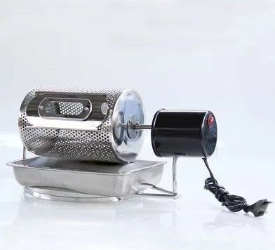 コーヒー豆ロースター 100～600g コーヒー生豆焙煎器 ステンレス電動小型 手作り 家庭用110Ｖ