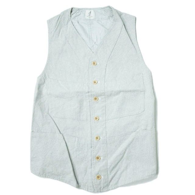 美品★ANATOMICA アナトミカ フランス製 SAGAN VEST SAGAN VEST / LINEN COLLECTION | ANATOMICA SAPPORO アナトミカ札幌
