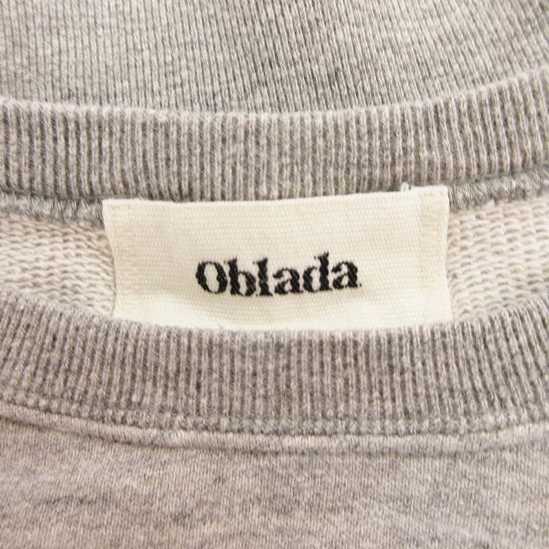 オブラダ Oblada HELLO 25SS アインシュタイン スウェット トレーナー