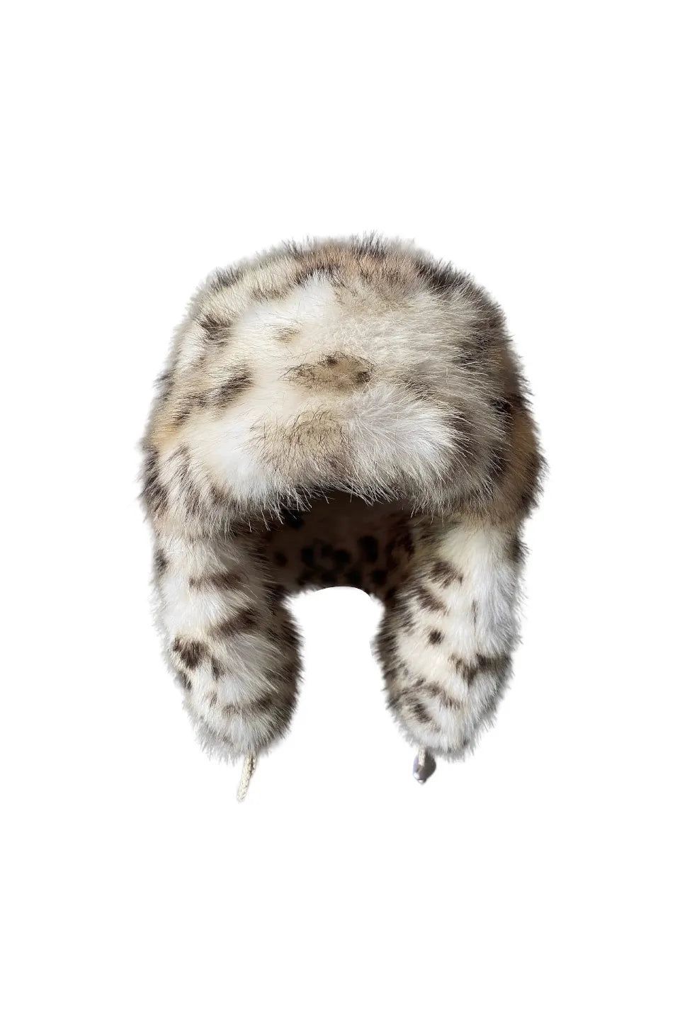 VAJAVU｜LYNX LEOPARD FAUX FUR PLUSH HAT