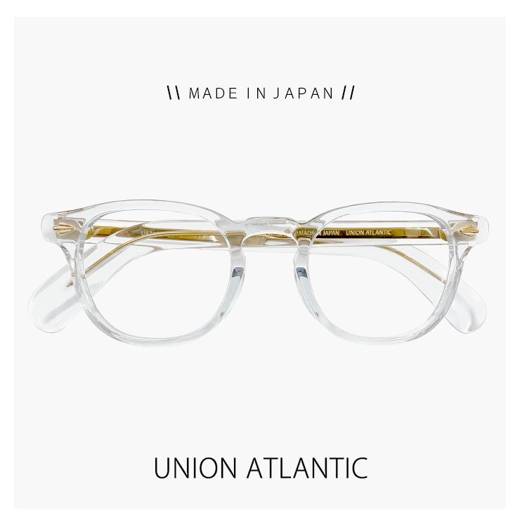 新品】 ユニオンアトランティック メガネ ua3636-cl 日本製  