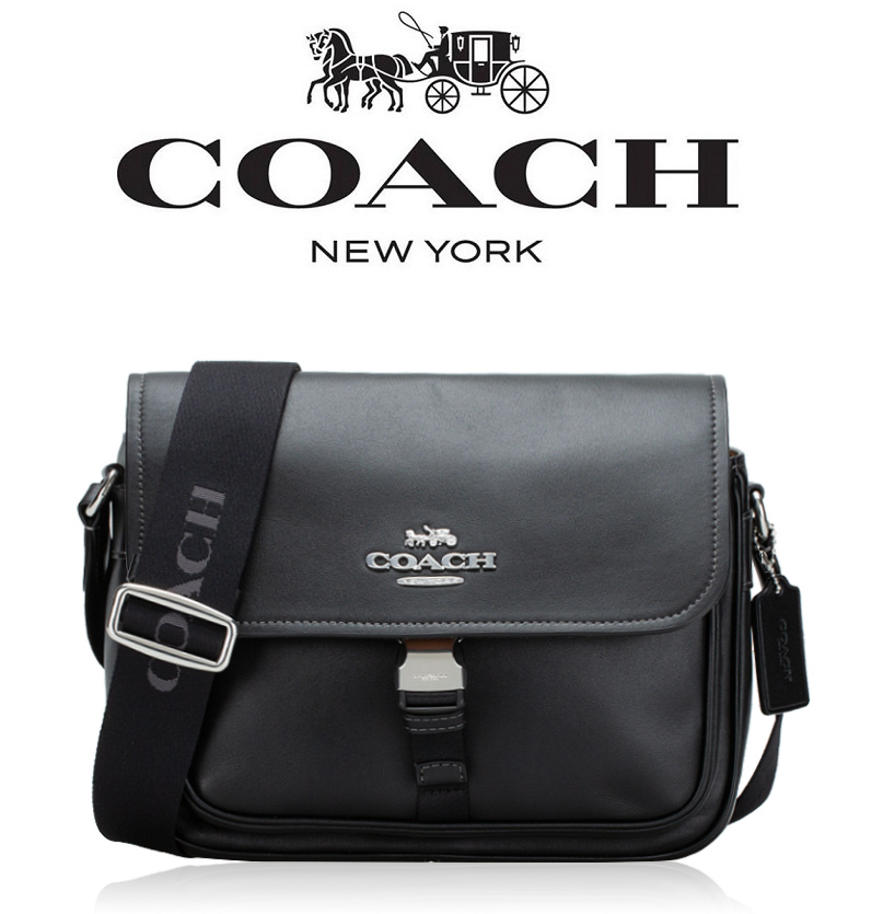 ＜コーチバッグ＞COACH/コーチバッグ ショルダーバッグ CR098 ブラック メッセンジャーバッグ クロスボディー レディースバッグ 斜めがけバッグ アウトレット品 紙袋付属　新品未使用