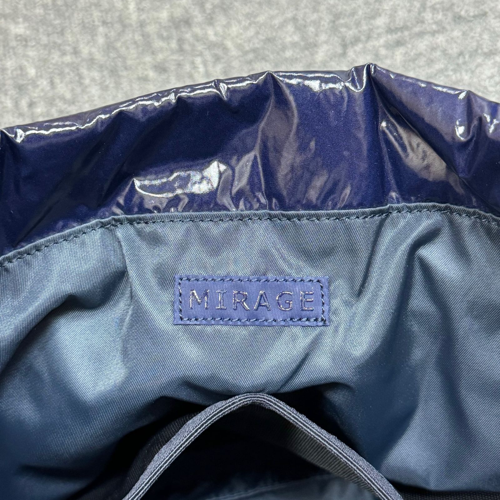 定価15400円 RAMIDUS MIRAGE NAVY SHOULDER POUCH ショルダーポーチ