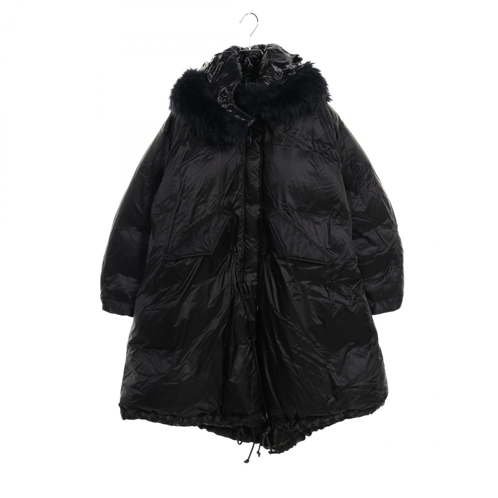 サカイ Sacai ダウンジャケット 18-04040 ブラック ナイロン ダウン 
