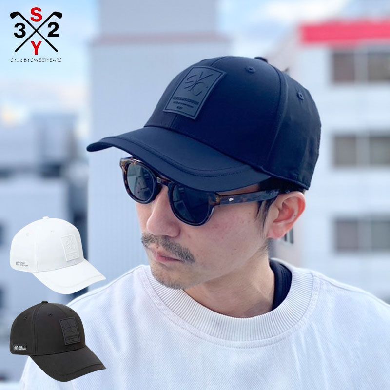 SY32 by SWEET YEARS GOLF フロント パッチ キャップ 帽子 正規取扱い メンズ レディース ブランド FRONT PATCH CAP