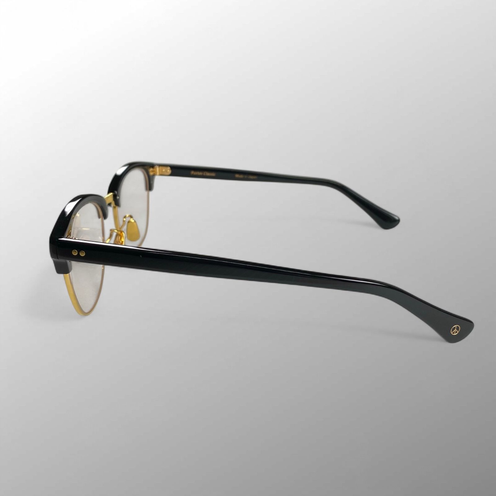 極美品】 Porter classic × 金子眼鏡 / サーモント型 Smith Rivet 