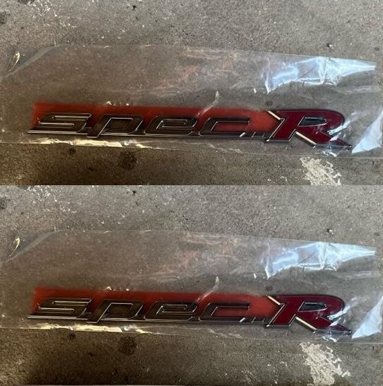 日産 NISSAN 純正 S15 シルビア サイド SPEC-R エンブレム SILVIA SPEC-R SPEC-S S14 S13 nismo ニスモ 2個 セット パーツ エンジン タイヤ バンパー 検索 マフラー