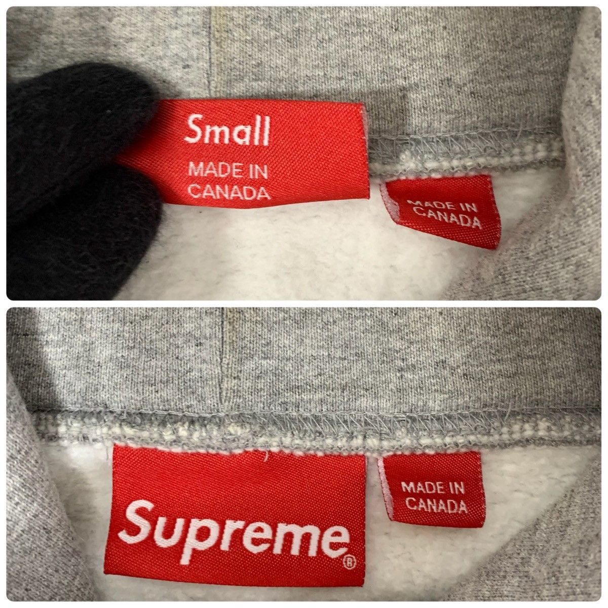 シュプリーム SUPREME 17AW Decline Hooded Sweatshirt カナダ製
