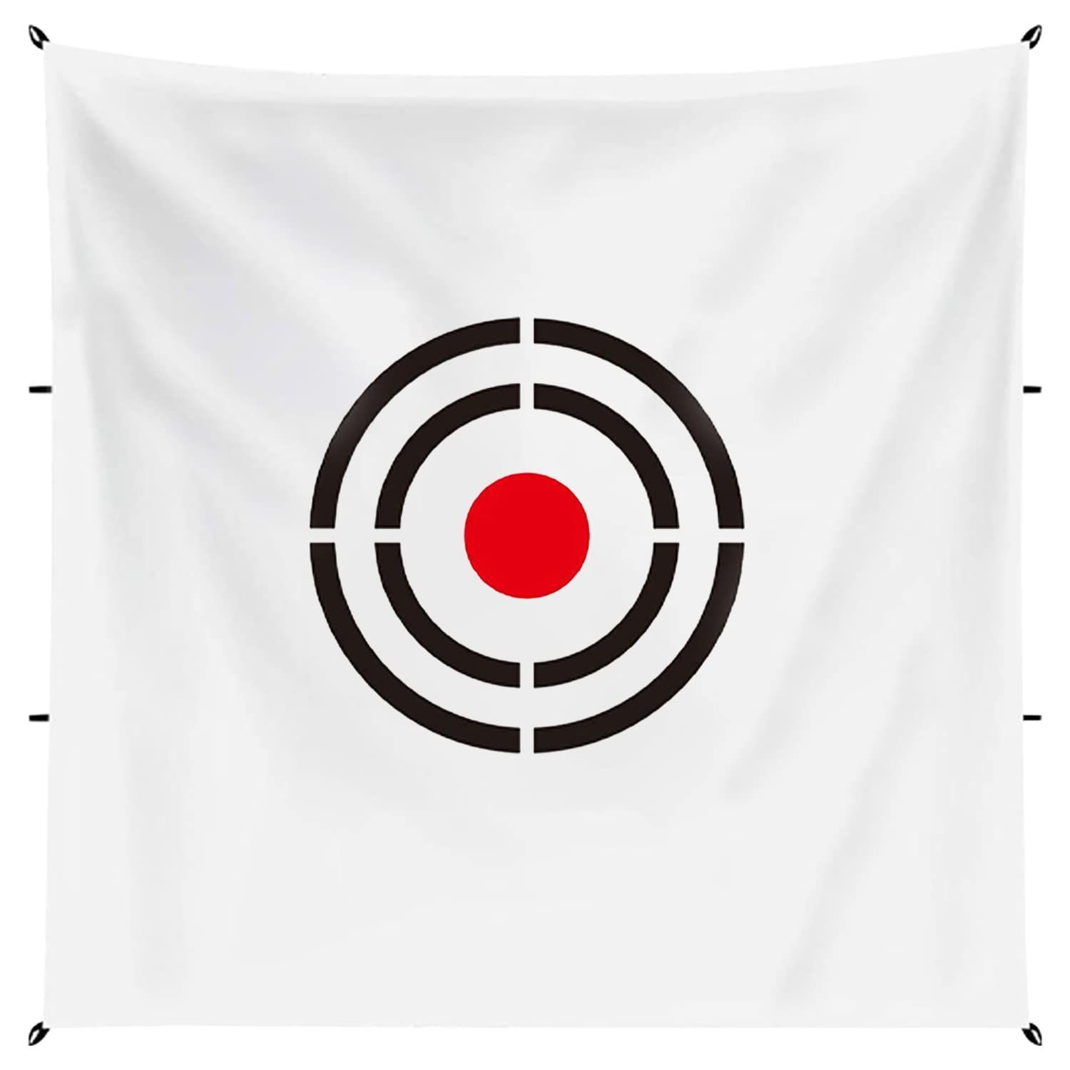 Gagalileoゴルフターゲット 1.5x1.5ｍ ベルベット材質 消音 取り替えターゲット 練習まと