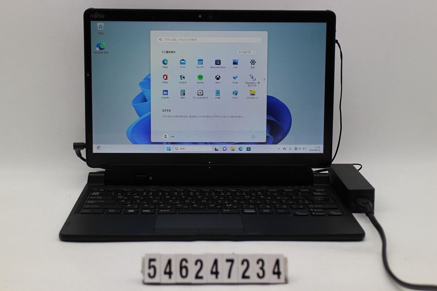 富士通 ARROWS Tab Q738/SB Core i5 8350U 1.7GHz/8GB/256GB(SSD)/13.3W/FHD(1920x1080) タッチパネル/Win11 【546247234】