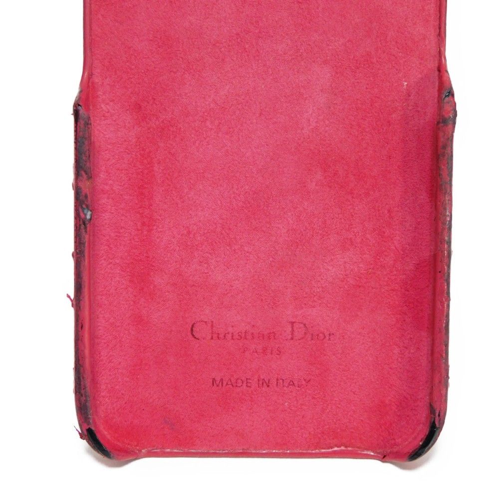 Dior ディオール LADY DIOR iPhone 13 PRO ケース ロゴチャーム